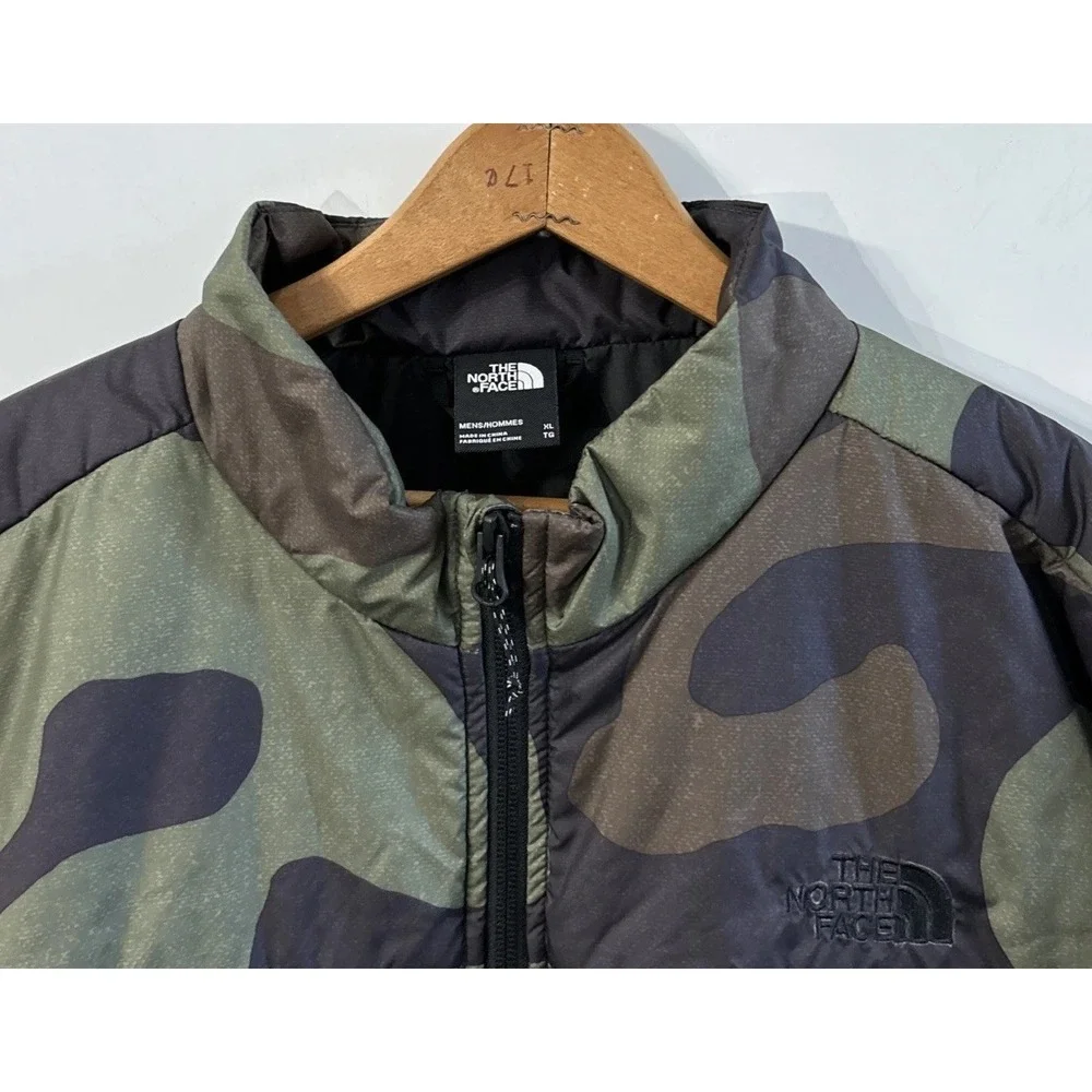 Mens The North Face Bombay Camo Jacket Sz XL Insulated EC